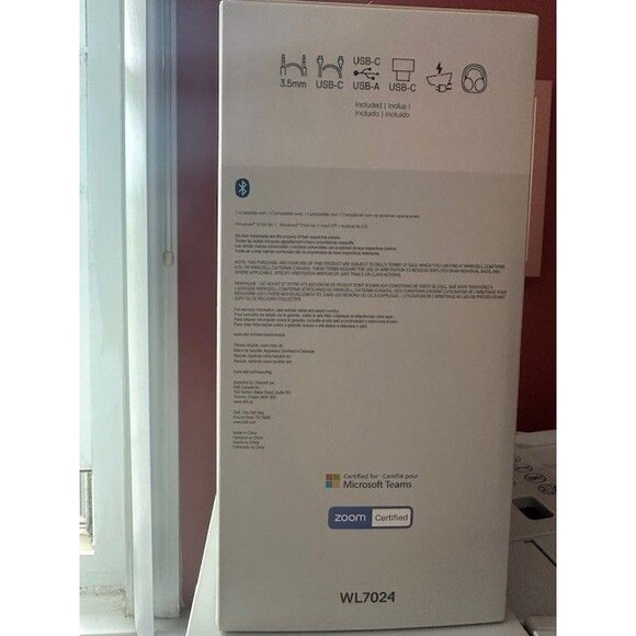 Dell WL7024 Pro Premium Wireless ANC Headset NEW - Picture 4 of 4